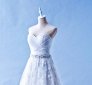 212W02 Princess Lace Top Malaysia Wedding Dress Designer Rental