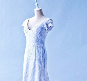 305W007 Vintage Sleeves Top Malaysia Wedding Dress Designer Rental