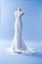 408W01 LL Illusioned neckline Trumpet Full Lace Wedding Dress Designer Malaysia
