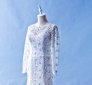408W08 LL Long Sleeves 3d Lace floor Top Malaysia Wedding Dress Designer Rental