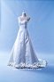 408W13 LL Duchesse satin A line illusion crystal neckline Wedding Dress Designer Malaysia