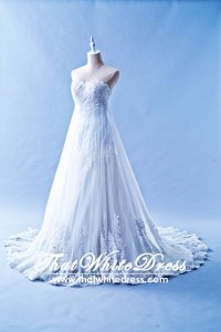 412W07 MM Trumpet Lace Overlay Wedding Dress Designer Malaysia