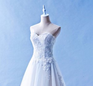412W12 XJ Aline Full Lace  Sweet Heart no Belt Floor Top Malaysia Wedding Dress Designer Rental