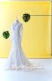 505W03 LL Long sleeves  Alencon lace Trumpet Beaded Hawa Wedding Dresss Malaysia Baju Pengantin KL