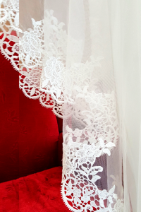 43 VPb009 Premium Bride Wedding Veil Plain Soft Tulle Veil Short Long Cathedral FingerTip Full French Lace/Veil Tudung Pengantin Nikah Sanding Wedding Dress