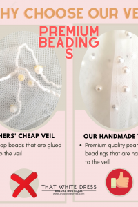 5 TWD Premium Bride Wedding Veil Plain Soft Tulle Veil Short Finger Tip/Veil Tudung Pengantin Nikah Sanding Hair Accessories