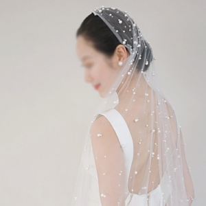 66 VTCMa012 Bride Wedding Veil Plain Soft Tulle Veil Short Long Cathedral FingerTip Full French Lace/Veil Tudung Pengantin Nikah Sanding Wedding Dress Kahwin Malaysia