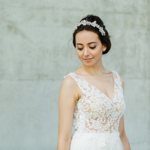 608LL09 LL Raychelle Strap ilusion bodice lace overlay 7 Wedding Dress Rental Minimalist Malaysia, Full lace wedding dress malaysia, 