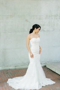 610LLW01 LL Charis Sweet Heart Trumpet 2 piece 2 Romantic wedding dress Malaysia, Church Wedding Malaysia, Long Sleeves Bridal Dress Malaysia Rental, 