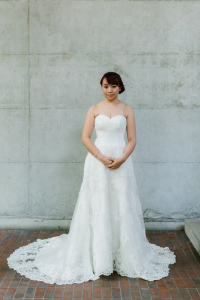 610LLW02 LL Madeline Sweet Heart A line 4 ROM wedding dress rental Malaysia, Simple wedding dress malaysia, ROM wedding gown Kuala Lumpur, Garden wedding reception Malaysia, 