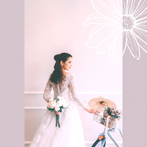 711XNW03 Rennes Long Sleeves Deep V illusion neckline Princess Zip 4 Princess Wedding Gown Malaysia, Bridal Dress Rental Malay Kuala Lumpur Rental, 