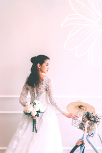 711XNW03 Rennes Long Sleeves Deep V illusion neckline Princess Zip 4 Princess Wedding Gown Malaysia, Bridal Dress Rental Malay Kuala Lumpur Rental, 