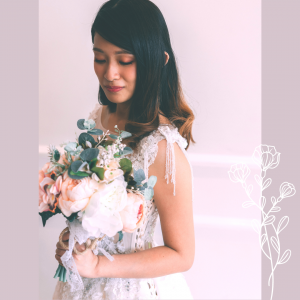 711XNW04 Belle Beige Sleeveless Illusion floral bodice A line 1 Sexy Wedding Gown Malaysia, Romantic wedding dress Malaysia, Garden wedding reception Malaysia, 