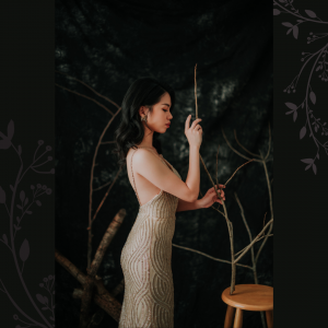 906LLE02 Thrisha Champagne Spaghetti Strap full beadings Trumpet 4 Mermaid wedding dress,Sexy Wedding Gown Malaysia, Romantic wedding dress Malaysia, Garden wedding reception Malaysia, ROM wedding gown Kuala Lumpur, 