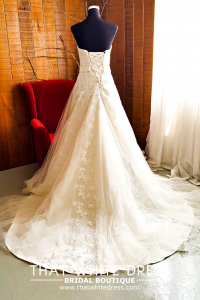 1212W06 Princess Diana (6) Wedding Gown rental Malaysia Gaun Pengantin Saiz Besar