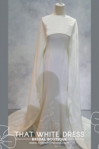 214LLW01 Pure Sweet Heart Silk Satin Trumpet Gaun Pengantin Muslimah Malaysia sewa Kahwin Nikah