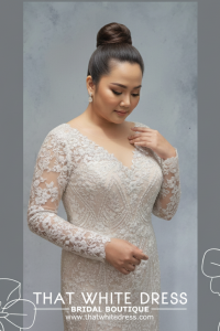 221MB02WL01 Deana LS Baroque Sophia trumpet Plus Size Bride Malaysia, Bridal Dress Rental Malay Kuala Lumpur Rental, Bride Engagement Dress Rental Malaysia