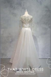 224LLW01 Ashley Spaghetti Straps LED A line