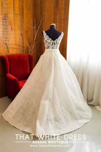 608LL04 LL Soie Low V neck illusion Silk Satin detachable skirt Romantic wedding dress Malaysia, Church Wedding Malaysia, Long Sleeves Bridal Dress Malaysia Rental, 