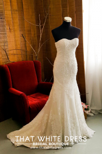 608LL06 LL Samantha Sweet Heart Alencon lace trumpet Bridal Gown Signature Designer Custom make rental Kuala Lumpur