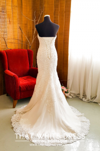 S610LLW01 LL Charissa Sweet Heart Trumpet 2 piece Malay Wedding Dress Design Kuala Lumpur