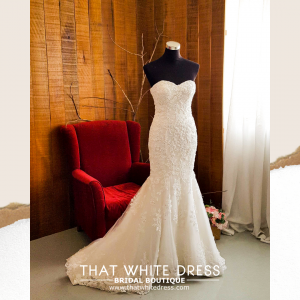 S610LLW01 LL Charissa Sweet Heart Trumpet 2 piece  Wedding Gown Designer Malaysia