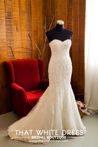 S610LLW01 LL Charissa Sweet Heart Trumpet 2 piece  Wedding Gown Designer Malaysia
